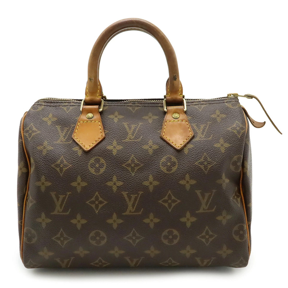 LOUIS VUITTON Monogram Speedy brown Boston Bag Handbag